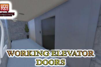 095177 5   working elevator doors